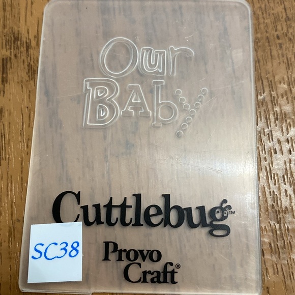 Cuttlebug Mini Embossing Folders-Baby theme - Picture 6 of 8